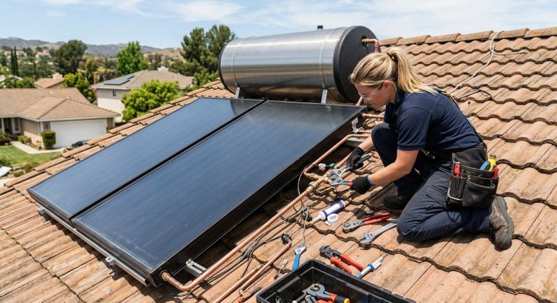 Solar Water Heater Maintenance in West Palm Beach, FL
