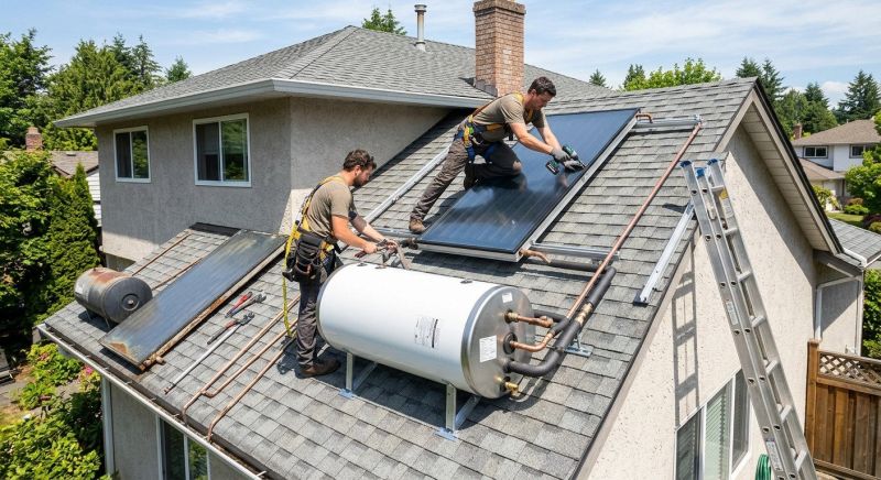 Solar Water Heater Replacement in Katy, TX