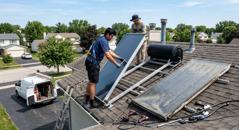 Solar Water Heater Replacement in West Palm Beach, FL