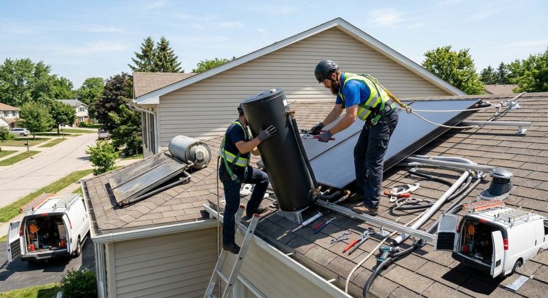 Solar Water Heater Replacement in Austin, TX
