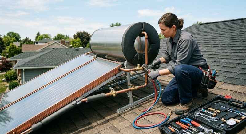 Solar Water Heater Service in Sacramento, CA