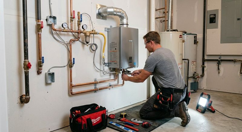 Tankless Heater Installation in Annapolis, MD