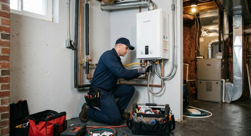 Tankless Heater Installation in Annapolis, MD